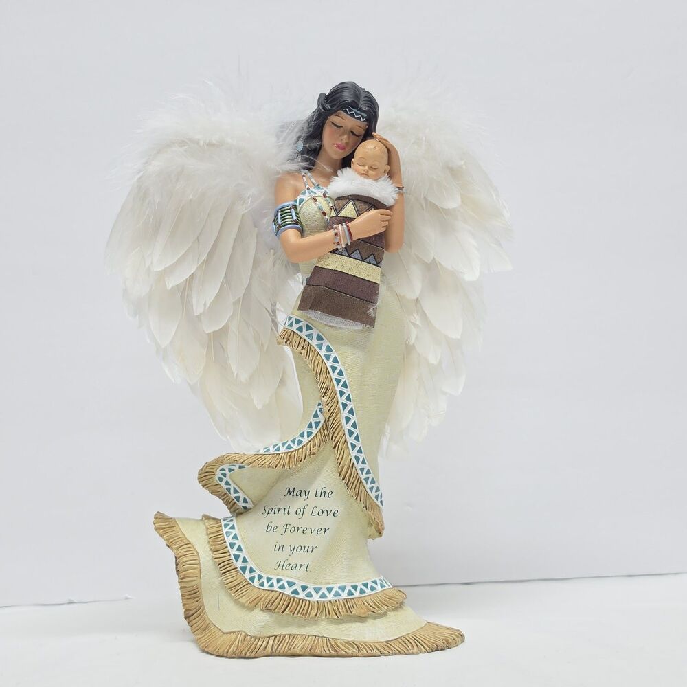 The Bradford Exchange Love's Embrace Spirit of Eternal Love Sculpture Collection